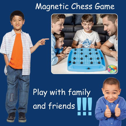 2 Player Games, Magnetic Chess Game for Family Game Night
