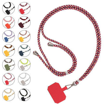 Phone Lanyard with Adjustable Length, Anti-Drop Crossbody Neck Strap for Smartphones, 12 Colour Options