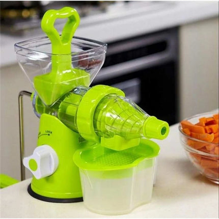 Manual Juicer for Leafy Greens and Fruit, Hand Press for Wheatgrass, Kale and Spinach with Higher Yield