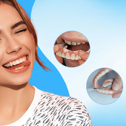 Denture Reline Kit with Adjustable Fit Tray for Enhanced Comfort | Secure Daily Wear Solution for Loose Dentures