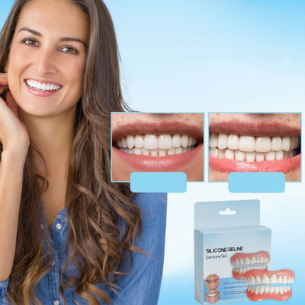 Denture Reline Kit with Adjustable Fit Tray for Enhanced Comfort | Secure Daily Wear Solution for Loose Dentures