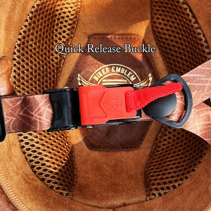 Baseball Cap Motorcycle Helmet, Half Helmet with Quick Release Strap