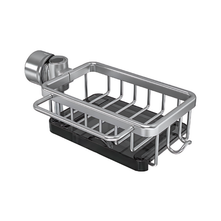 Dish Drying Rack Sink Organizer with Open Basket Design | Space-Saving Storage for Kitchen Essentials