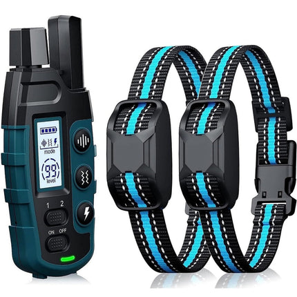 Remote Dog Training Collar with Adjustable Settings | Waterproof E-Collar for Obedience Training and Behavior Correction