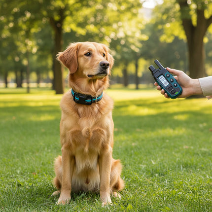 Remote Dog Training Collar with Adjustable Settings | Waterproof E-Collar for Obedience Training and Behavior Correction