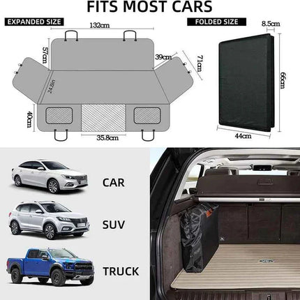 Pet Car Seat Extender with Non-Slip Design | Safe Travel Solution for Dogs