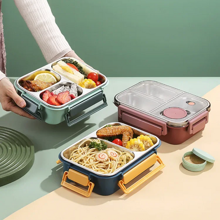 Bento Lunch Box, Insulated Lunch Box