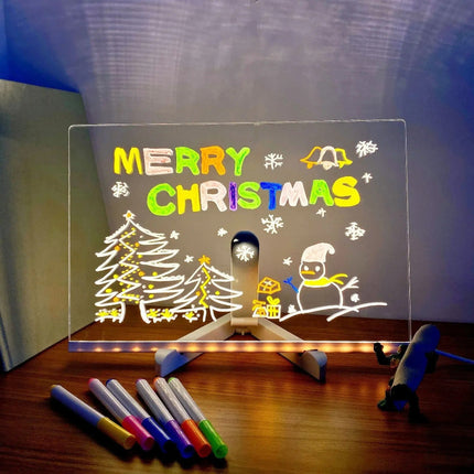 LED Drawing Lamp for Kids with Large Light Board | Creative Space for Imaginative Art and Note Writing