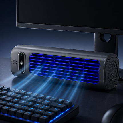 Portable Air Cooler, Rechargeable Evaporative Air Cooler