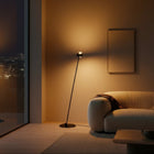 Arc Floor Lamps for Living Room, Modern Standing Lamp with Dual Heads, Contemporary Floor Lamp for Bedroom and Office_00
