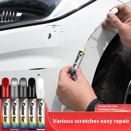 Car Scratch Repair Pen with 4 Colour Options, Swipe On Touch Up Pen for Minor Scratches on Cars and Vans