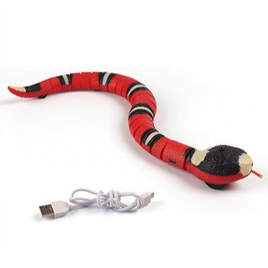 Interactive Smart Sensing Snake Pet Toy | Engaging, Realistic Play for Cats and Dogs
