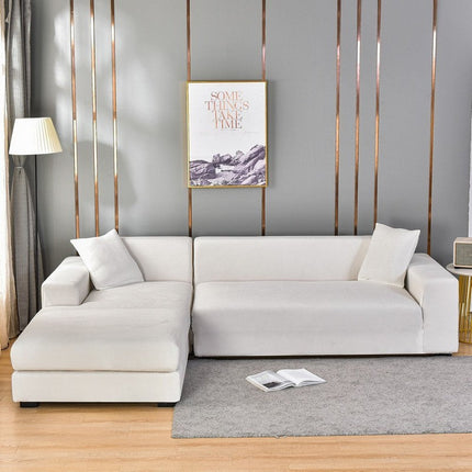 Stretchable Sofa Cover with Anti-Slip Design | Easy Fit for Furniture Protection