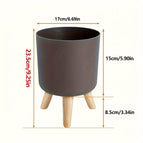 Ø17 cm × Height 23.5 cm / Black