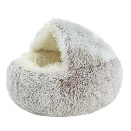 Pet Beds, Warm Pet Bed with Anti Slip Bottom, Washable Pet Cave for Sleeping and Napping – image 10
