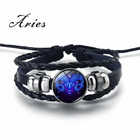 Adjustable Bracelet, Zodiac Bracelet with Stretch Strap, Spiritual Bracelet for Manifestation, Gift for Friends
