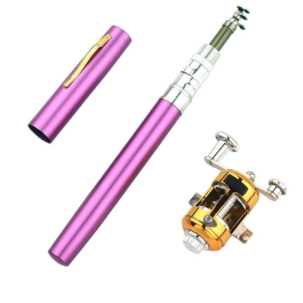 Telescopic Fishing Rod with Lightweight Aluminum Design | Compact, Travel-Friendly Fishing Gear