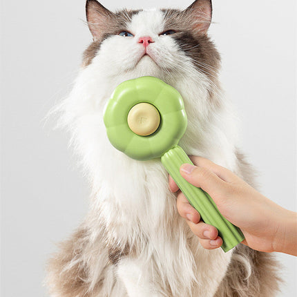 Pet Hair Remover Brush with Self-Cleaning Mechanism | Effortless Pet Hair Removal for All Surfaces
