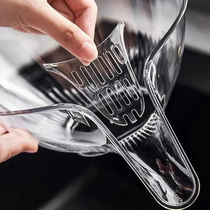 Kitchen Colander Strainer Basket for Pasta and Fruit, Heat Resistant Sink Drainer Bowl