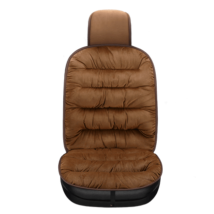 Car Seat Cushion, Short Plush Car Seat Protector – image 4