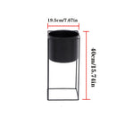 Indoor Plant Stand, Black Metal Plant Stand for Corner, Modern Plant Stands for Flower Pots and Tall Plants_09
