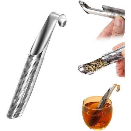 Stainless Steel Tea Diffuser Set with Fine Mesh | Perfect for Brewing Loose Leaf Tea