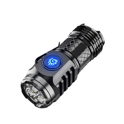 Multi-Mode Tactical LED Flashlight with Adjustable Brightness | Compact Design for Outdoor Adventures