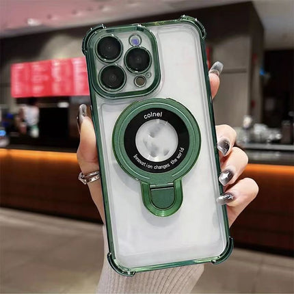 Protective Phone Case with Adjustable Ring Stand | Durable Cover for Enhanced Grip