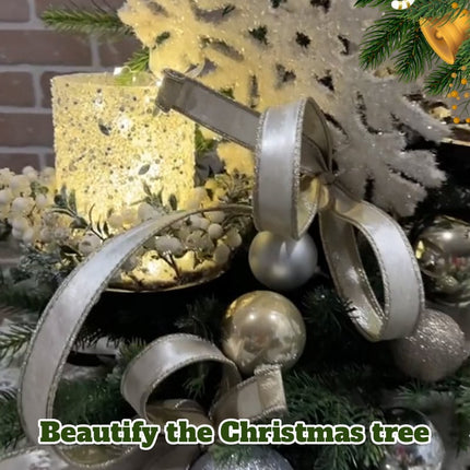 Christmas Tree Topper, Black Christmas Decorations – image 5
