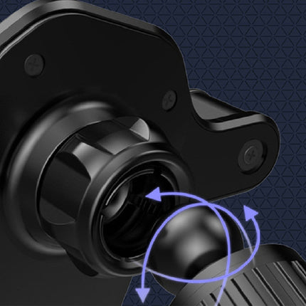 Air Vent Phone Holder for Cars with 360 Degree Rotation, Clip-On Mobile Phone Mount for Hands-Free Navigation