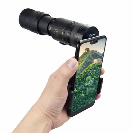 Monocular Telescope for Smartphones with Adjustable Tripod | Compact Design for Clear Viewing