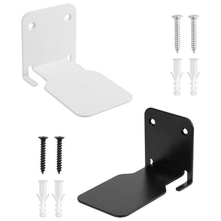 Floating Wall Bookshelf, Black and White, Minimalist Wall Mounted Book Display Shelf for Living Room and Home Office