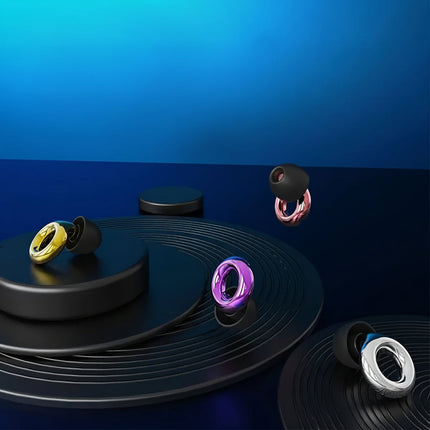 Reusable Silicone Ear Plugs for Noise Reduction | Comfortable Earbuds for Sleep, Study, and Travel