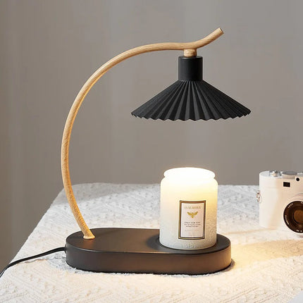 Candle Warmer Lamp with LED Light & Elegant Design | Flameless Wax Melter for Warm Ambient Glow