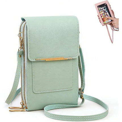 RFID Blocking Wallet Crossbody Phone Bag, Small Travel Crossbody Bag – image 11