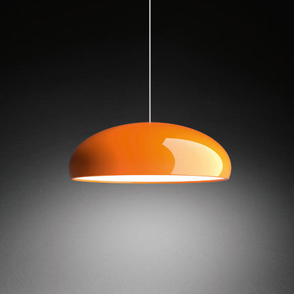 Modern Metal Pendant Light with Sculptural Dome Design | Customizable Ambience for Dining and Living Spaces