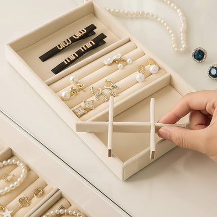 Jewelry Organizer Tray for Mother's Day with Durable Nylon | Compact Drawer Storage for Easy Access to Accessories