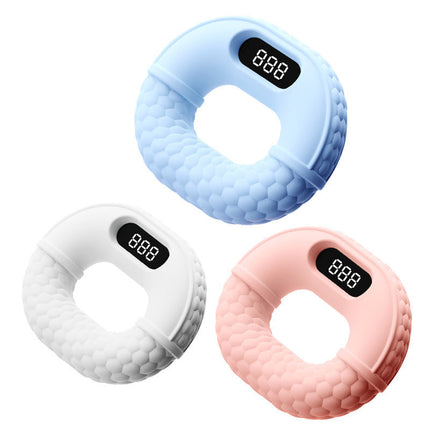 Bluetooth Hand Grip Trainer, Adjustable Resistance Hand Strengthener with App Scrolling Control and Real-Time Rep Tracking