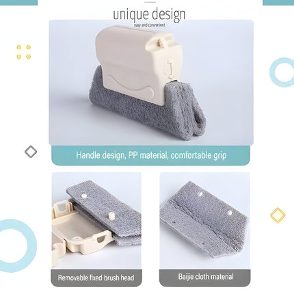 Corner Cleaning Brush with Scouring Pad – image 7