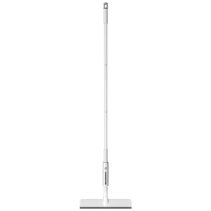 2-in-1 Window Cleaner with Built-In Spray Bottle, Dual Front and Rear Scrapers, Extendable Pole for High Windows