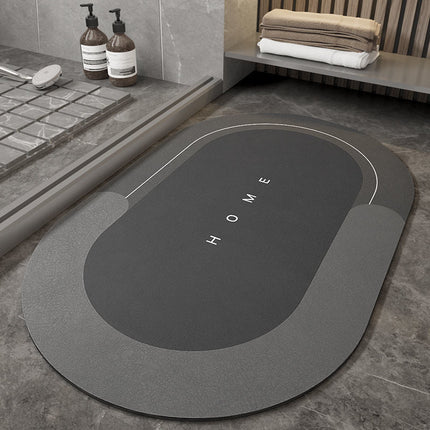 Non-Slip Bathroom Rug with Soft Microfiber | Quick-Dry Comfort for Safety and Style