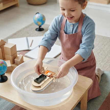 STEM Educational Construction Kit for Kids with 10 Build Options | Creative Learning Toys for Problem-Solving Skills