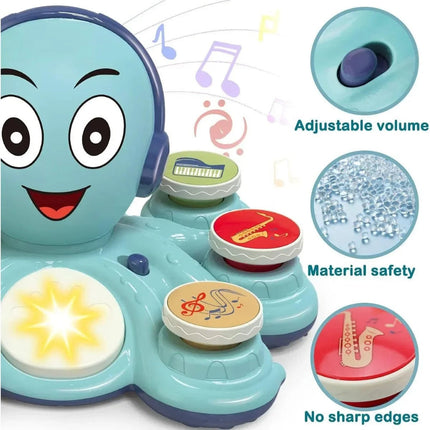 Interactive Musical Toy with Friendly Octopus Design | Engaging Playset for Early Learning and Sensory Development