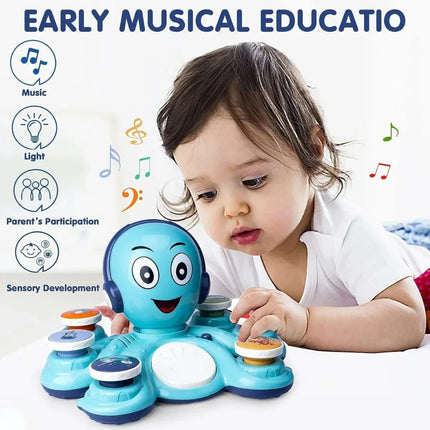 Interactive Musical Toy with Friendly Octopus Design | Engaging Playset for Early Learning and Sensory Development