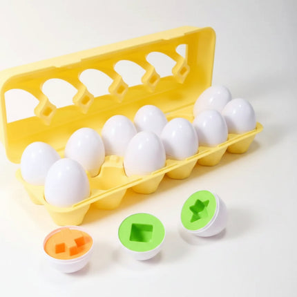 Geometric Shape Matching Toy for Toddlers with Colorful Pieces | Engaging Educational Activity for Early Learning and Skill Development