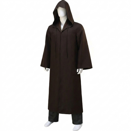 Adult Hooded Adventure Costume Set with Tunic & Pants | Complete Halloween Outfit for Cosplay and Themed Events