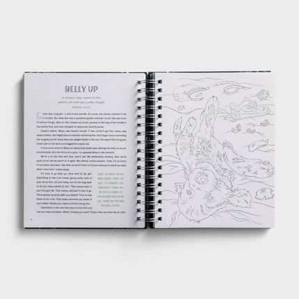 Coloring Books, Spiral Bound Hardcover Devotional Book for Stress Relief – image 7