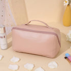 Makeup Bag for Women, Large Travel Cosmetic Bag with Wide Opening, Toiletry Bag, Cosmetic Organizer Case_00