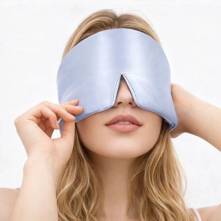 Soft Padded Sleep Mask with Adjustable Strap | Comfortable Eye Cover for Restful Sleep