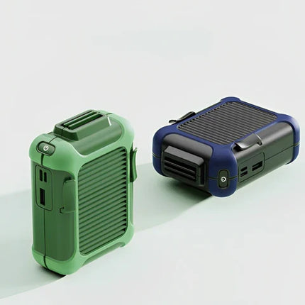 Portable Mini Fan with Rechargeable Power Bank | Compact & Versatile for On-the-Go Comfort